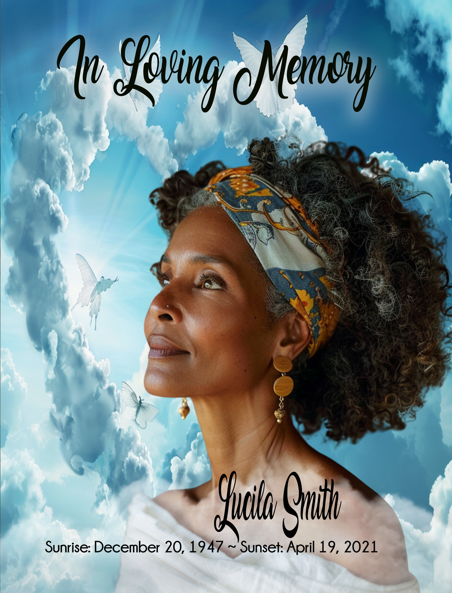 Funeral Program #387